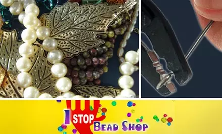 $20 for $35 Worth of Select Beads and Jewelry Supplies at 1 Stop Bead Shop in Dublin - Primary Image