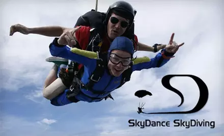 $99 Tandem Skydiving with an Instructor at SkyDance SkyDiving - Primary Image