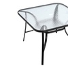 Image 23: Outdoor Rippled Tempered Glass Coffee Table with 4 Styles