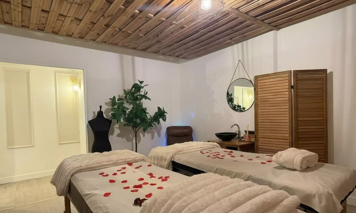 Accès au spa pour 2 personnes, massage, gommage, collation