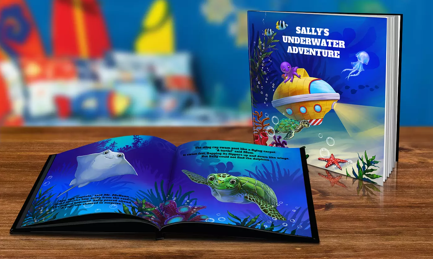 Personalized Story Books like Under Water Adventure from Dinkleboo (Up to 80% Off) - Primary Image