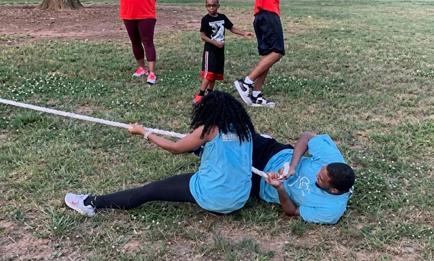Image 2: Couples Field Day Games  with Food Tees and Group Options – Snellville