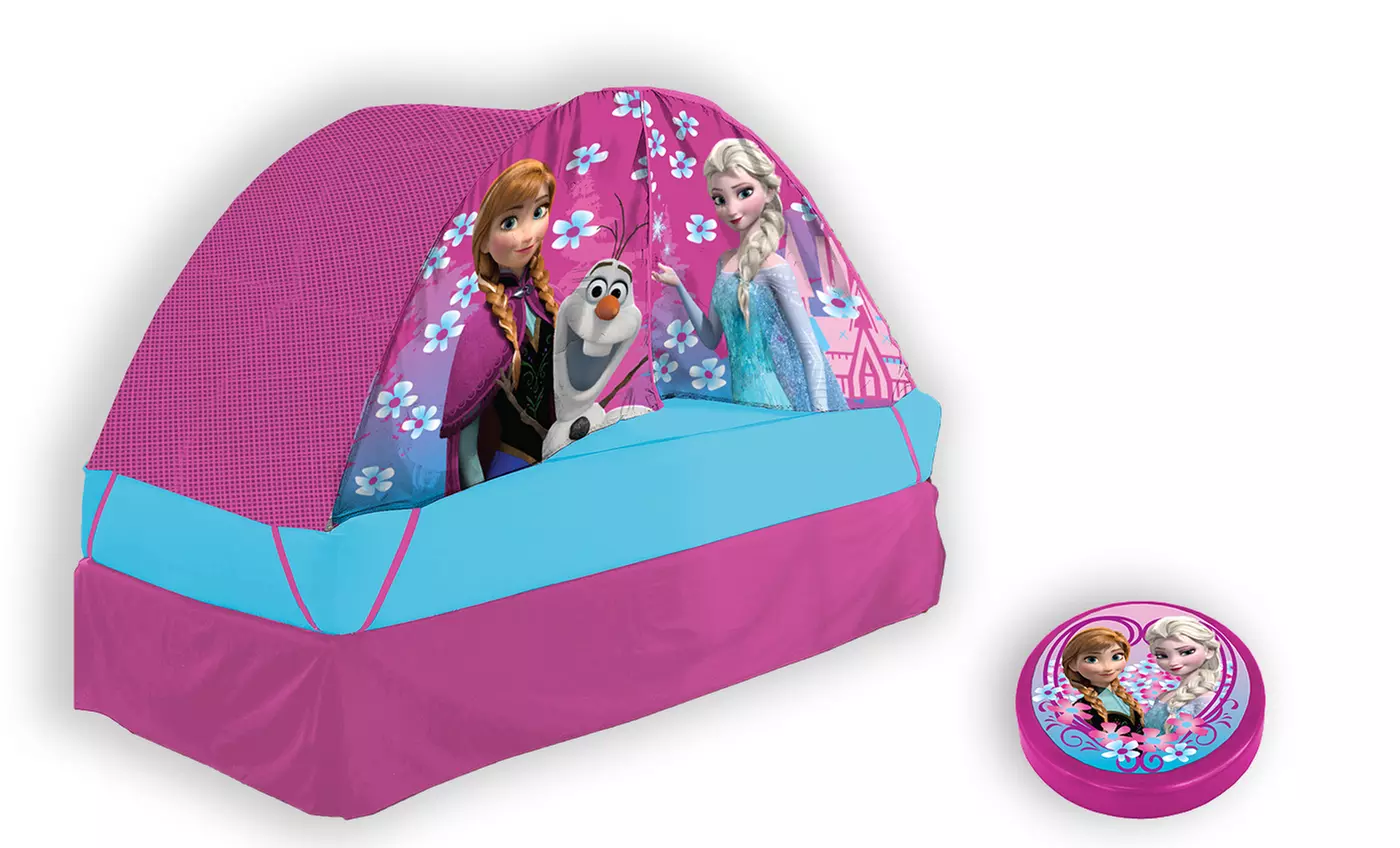 Disney Frozen Bed Tent with Pushlight - Primary Image