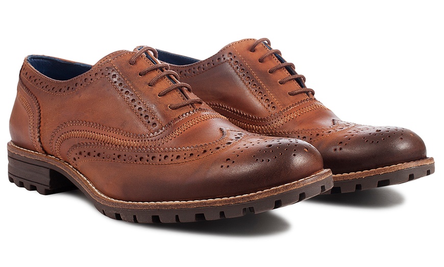 Image 4: Men's Leather Brogues