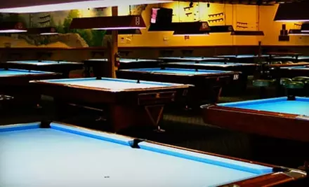 $18 for Two Hours of Unlimited Billiards on One Traditional Table at Shoreline Billiards in Mountain View (Up to $36 Value) - Primary Image