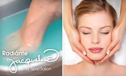 $37 for a Spa Girl Facial ($75 Value) or $20 for an Energizing Detox Footbath ($45 Value) at Radiante Jaqueline Day Spa in East Hill - Primary Image