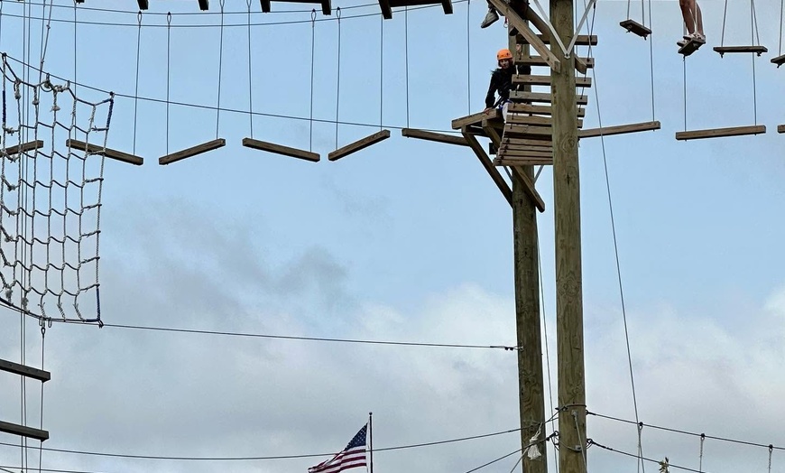 Image 4: High Ropes & Whitewater Rafting Adventure in Minnesota