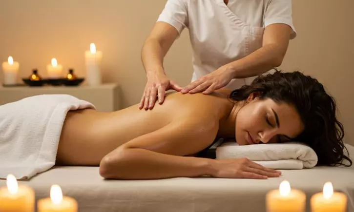 Masajes relajantes de 1 hora con opción de aceites esenciales o paquete de 3 sesiones Con un descuento del 69% - Primary Image