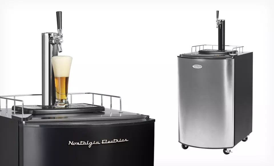 $399.99 for a Nostalgia Electrics Original or Retro Kegorator Beer-Keg Fridge ($599.99 List Price) - Primary Image