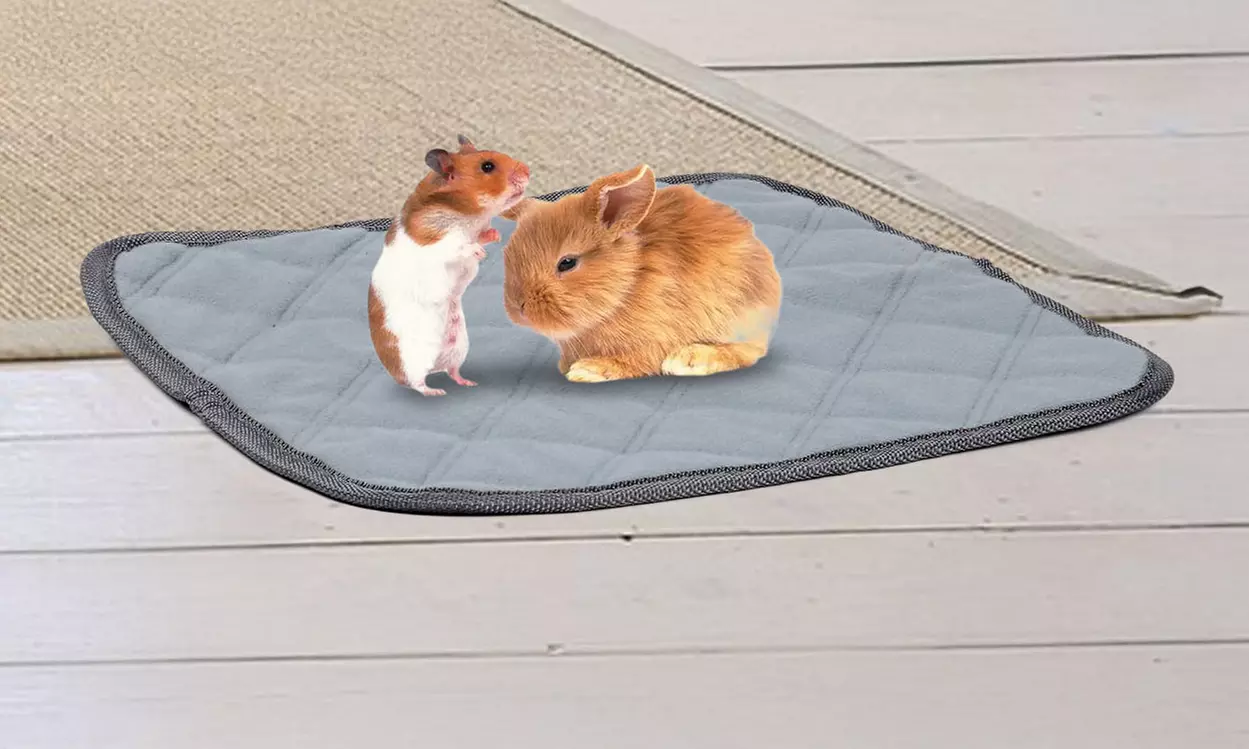 Super Absorbent Washable Small Animal Cage Liner Pee Pads Mat Sleep Cushion