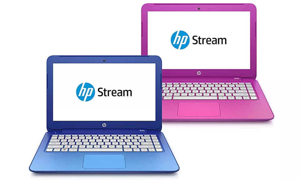 HP Stream 11.6" Laptop PCs with 2.16GHz Intel Celeron Processors (Factory Refurbished)      - Primary Image