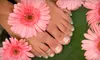 Spray Tan, UV Gel Nails, or Pedicure at Aqua Lifestyle Nail Salon & Spa in Maple Grove