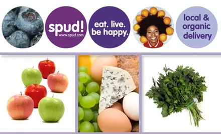 $25 for $50 Worth of spud! Wholesome, Organic Grocery Delivery Service - Primary Image