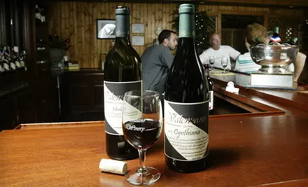 Friday Evening Winery Tour with Wine-and-Cheese Tasting and Bottle of Merlot for One or Two at Valenzano Winery in Shamong (Up to 58% Off) - Primary Image