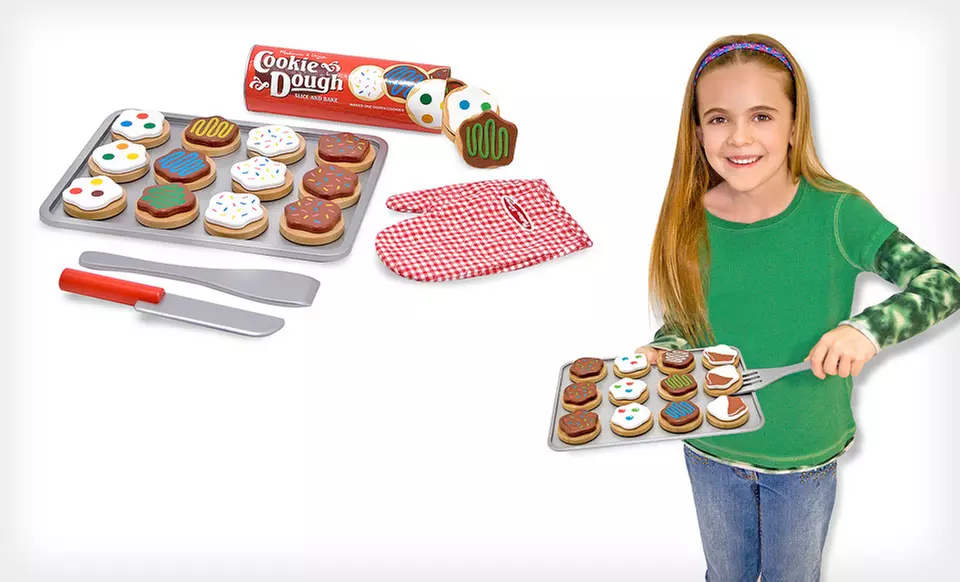 $14.99 for a Melissa & Doug Wooden Play Food Set ($19.99 List Price). Four Options Available. Free Returns. - Second Medium