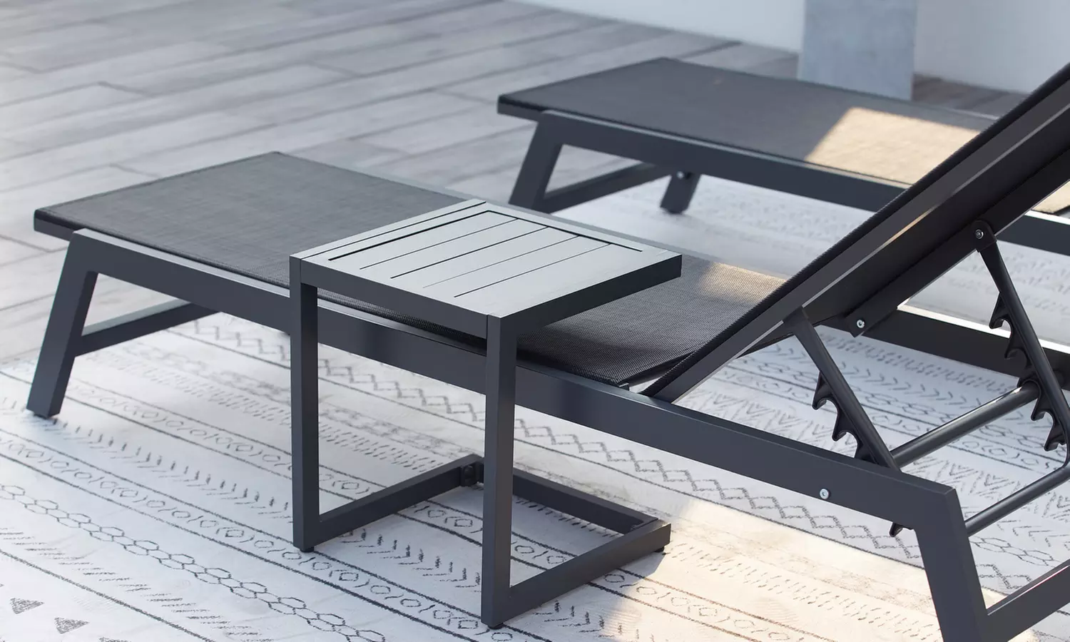 Lot de 2 transats Côté Lounge