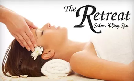 $75 for a 90-Minute Salt Glow Full-Body Massage at The Retreat Salon & Day Spa ($150 value) - Primary Image