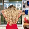 Image 1: Fresh Look w/ Half or Full Head Microlinks Hair Extension Installation