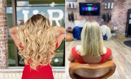 Half Head Microlinks Hair Extensions Installation - Hair is not included - PHE Salon