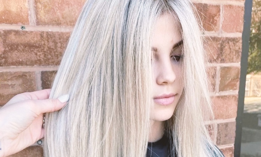 Image 1: Smooth and Shiny Hair with Keratin Treatment Session