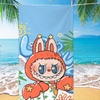 Image 2: Labubu Inspired Cute Beach Towel