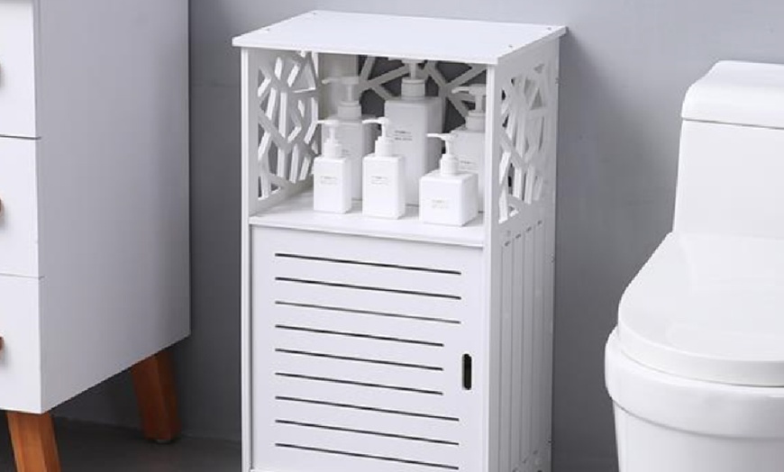 Image 10: Single Door Bedside Table