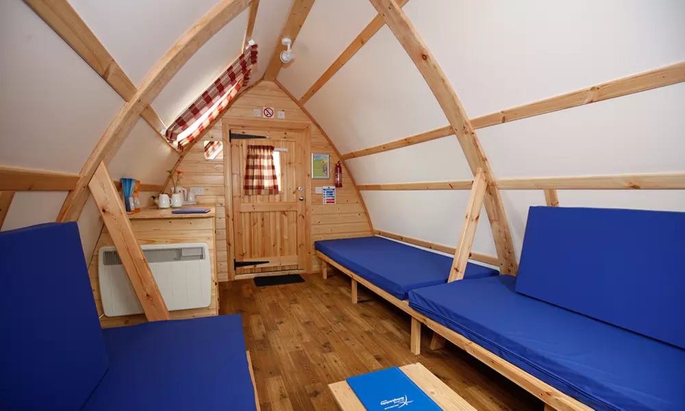 Wye Valley: 1 or 2 Night Self-Catering Wigwam Stay For Up To Five at NDAC Wooden Wigwams - Primary Image