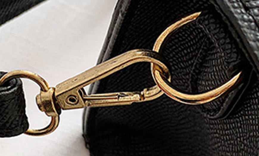 Image 5: Mini Birkin-Inspired Crossbody Bag