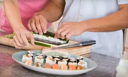 Couples Sushi-Making Class or Private At-Home Party for Five People from Sushi Bears - Primary Image