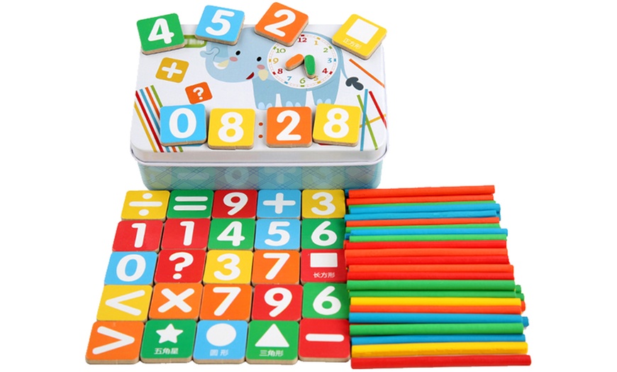 Image 4: 1x oder 2x Magnetisches Mathematik-Lernspielzeug für Kinder