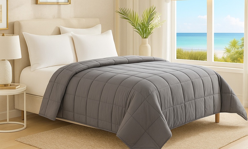 Image 1: Sampur lichtgewicht dekbed van 100% microvezel