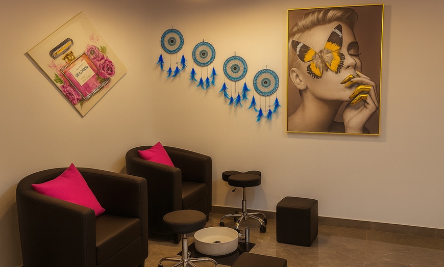 Image 4: Haircut, Wash, Blow-Dry With Optional Hot Oil or Mani-Pedi