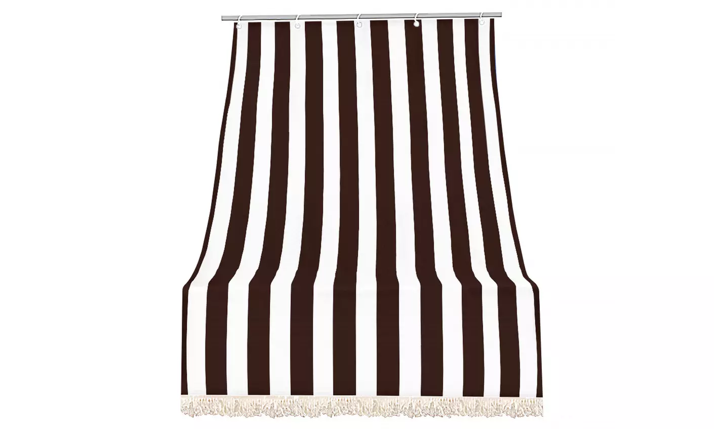 Tenda da sole a righe