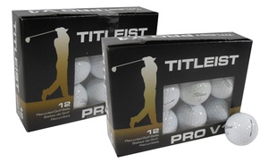 12-Pack of Titleist Pro Mix Recycled Golf Balls