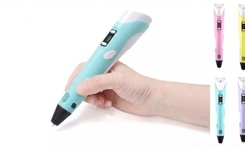 Stylo d'impression 3D avec recharge de 20 filaments en option