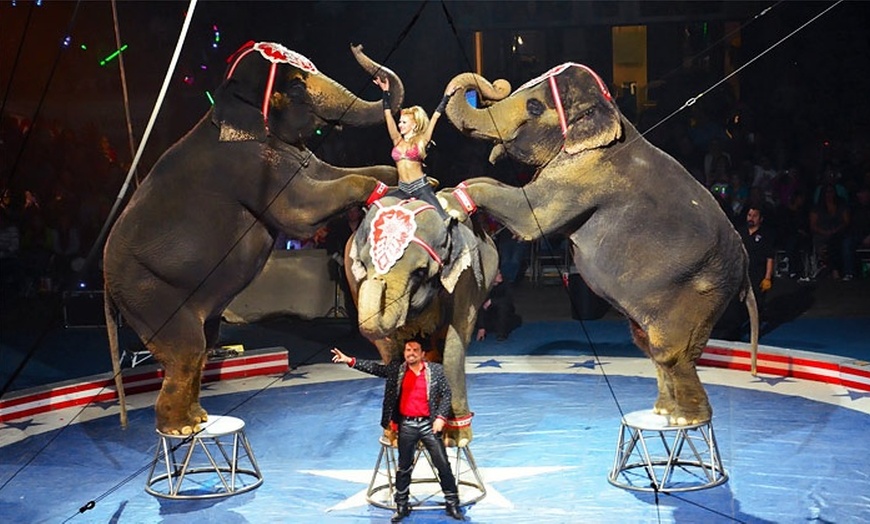 Shrine Circus In - Peoria, Il 