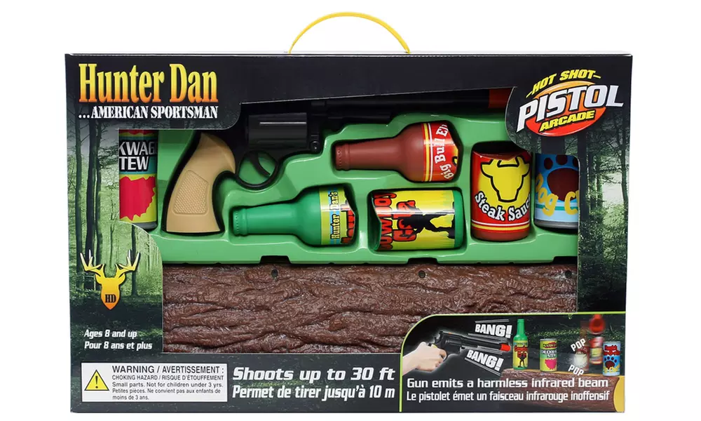 Hunter Dan Hot Shot Toy Pistol Arcade Set - Primary Image