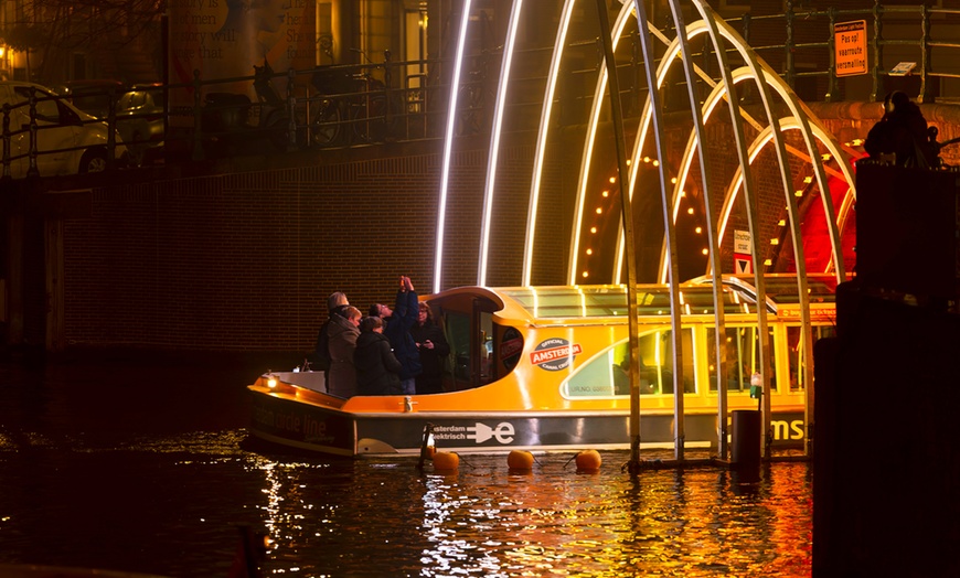 Image 5: De grachten in nieuw licht: rondvaart door Amsterdam Light Festival
