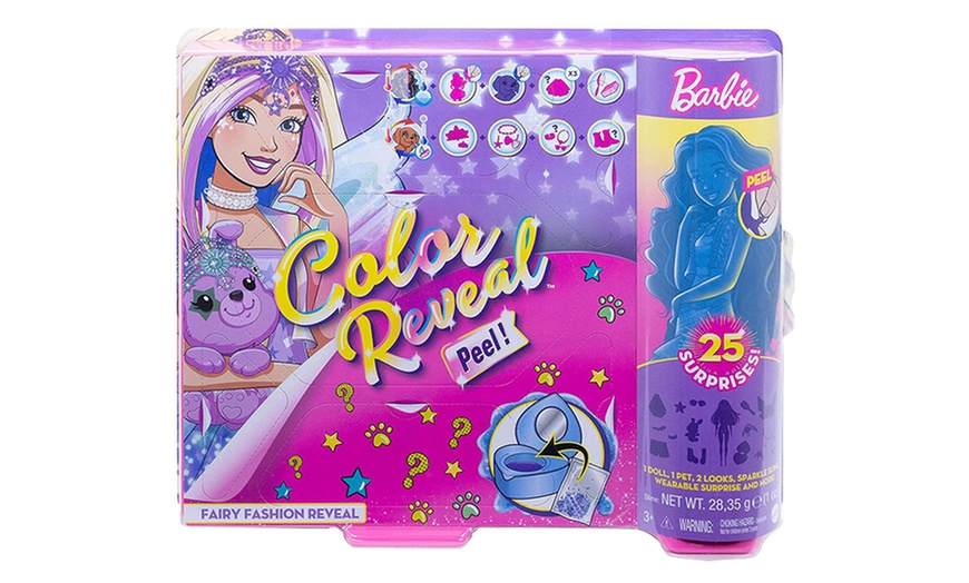 Image 11: Barbie Colour Reveal Peel Toy with 25 Accessories