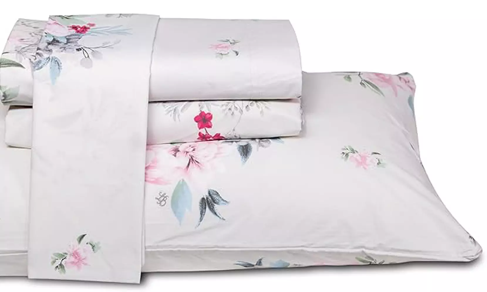 Laura Biagiotti Baumwoll-Bettwäsche-Set für Doppelbett