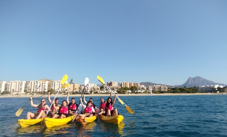 Image 13: Ruta en kayak y esnórquel la Villajoyosa para hasta 8 personas