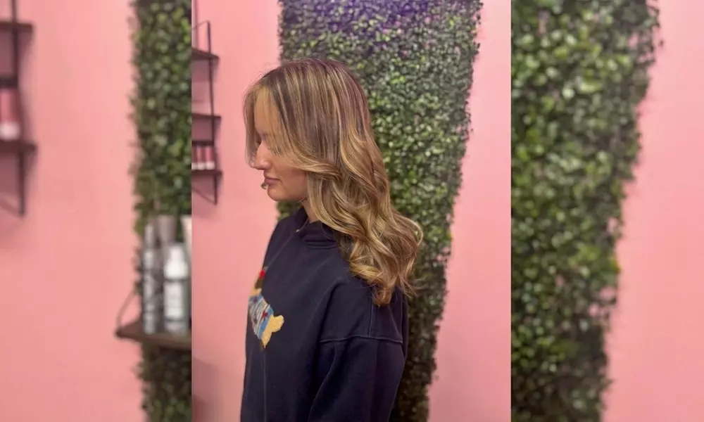 Haircut, Wash & Style + Color or Highlights Options