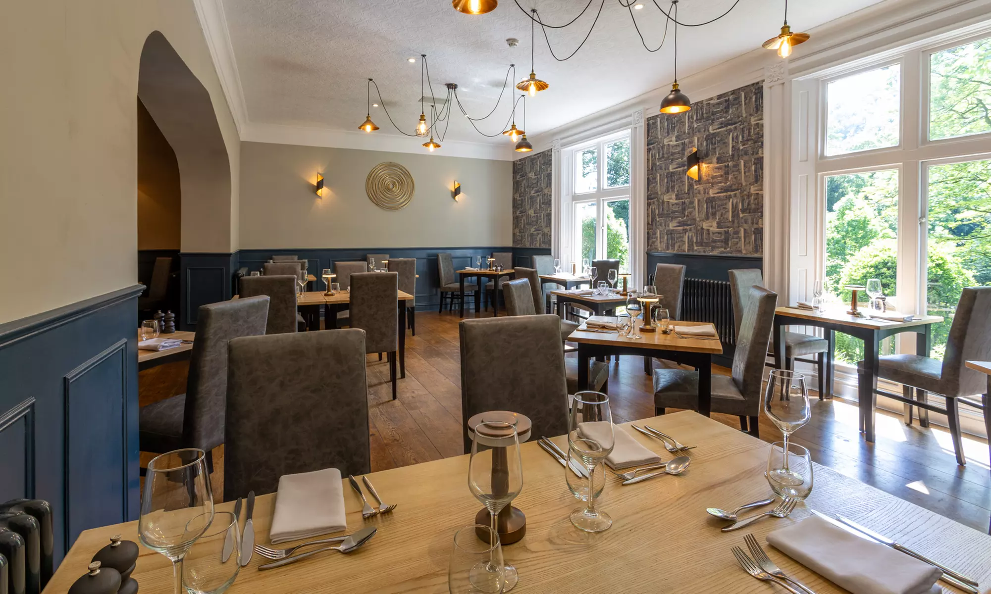 Shropshire: Double Room with Breakfast, Late Checkout, & Glass of Wine