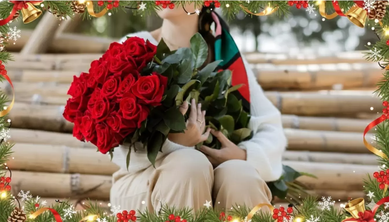 Long Stem Red Rose Bouquet from Rose Farmers, Christmas Special (Up to 69% Off)