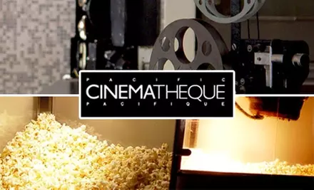$8 for a Double-Bill Movie Ticket, Popcorn, and Drink at Pacific Cinémathèque ($18.50 Value) - Primary Image