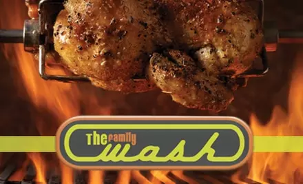$15 for $30 Worth of Drinks and Food at The Family Wash - Primary Image
