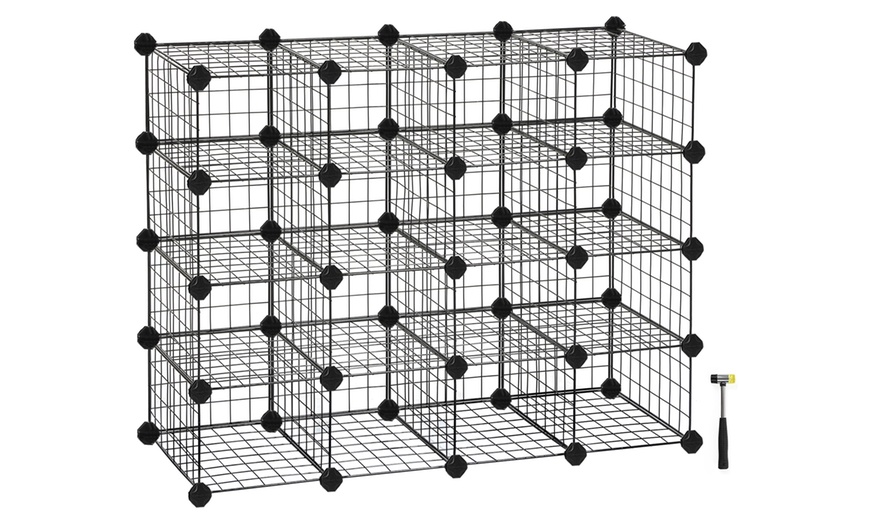 Image 13: Songmics Gitter-Steckregal