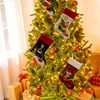 Image 3: Four Pack Grinch-Inspired Christmas Stockings