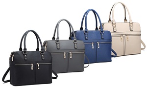 Multi-Compartment Handbag