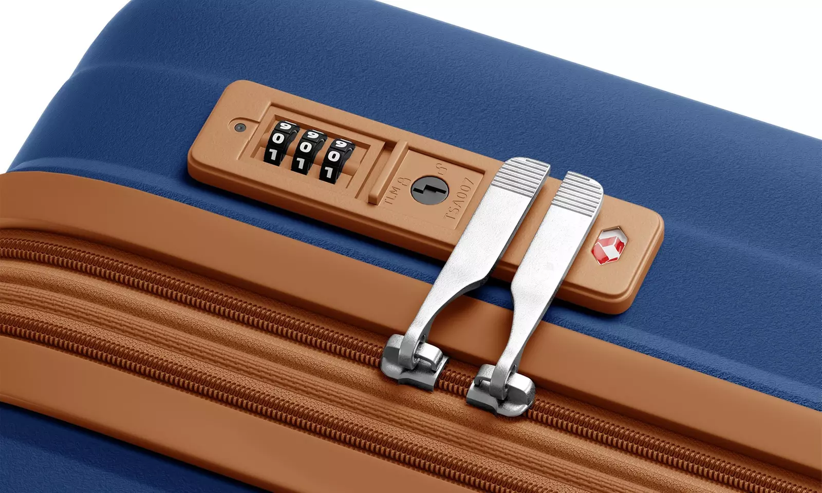 1 / 3x KONO Hartschalen-Reisekoffer mit TSA-Schloss